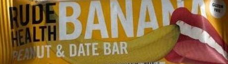 Fotografie - Banana Peanut & Date Bar Rude Health