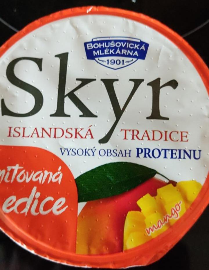 Fotografie - Skyr mango islandská tradice Bohušovická mlékárna