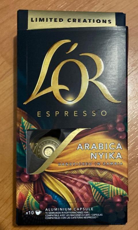 Fotografie - Espresso Arabica Nyika L'OR