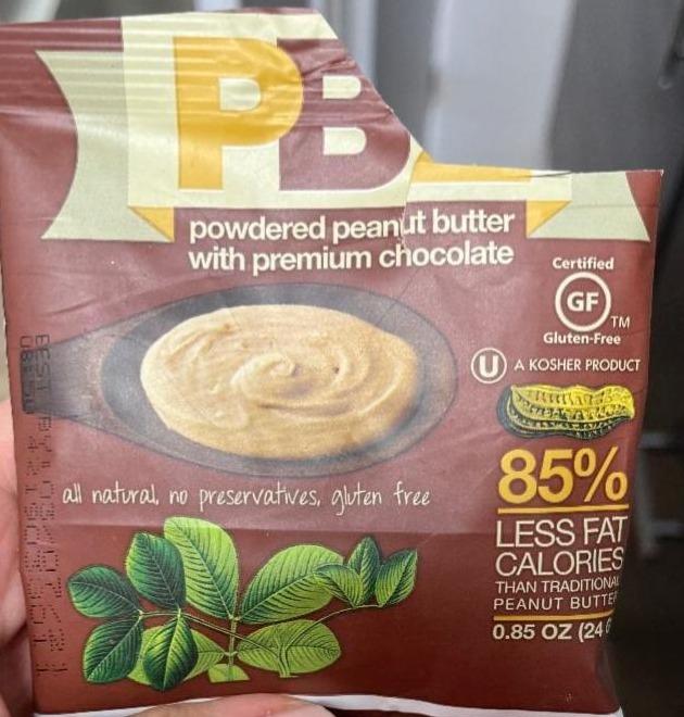 Fotografie - Powdered Peanut Butter with Premium Chocolate PB2
