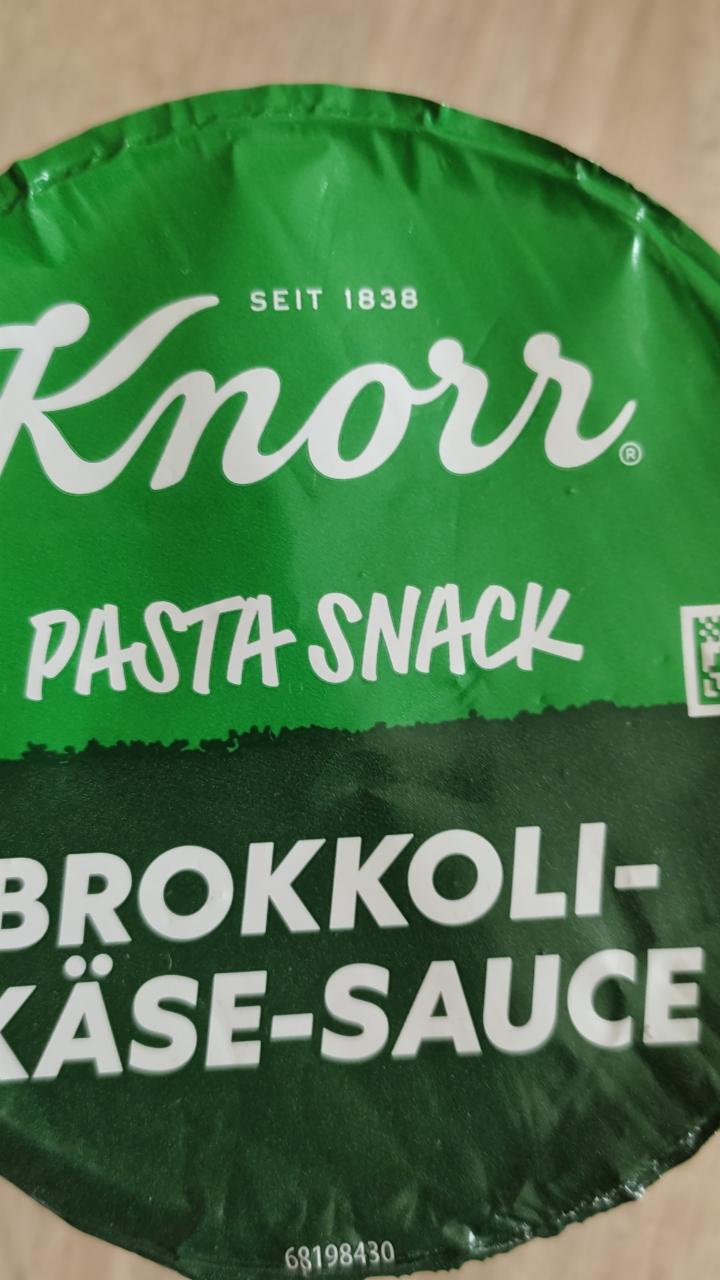 Fotografie - Pasta snack brokkoli-käse-sauce Knorr