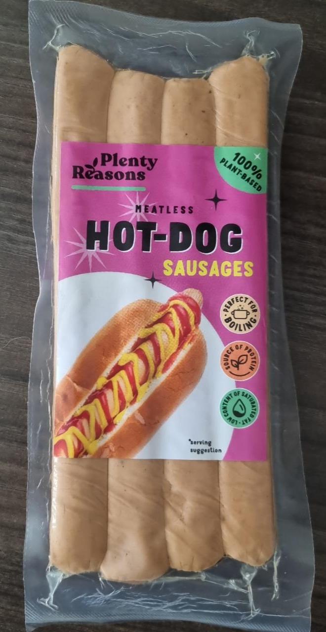 Fotografie - Meatless Hot-Dog sausages Plenty Reasons