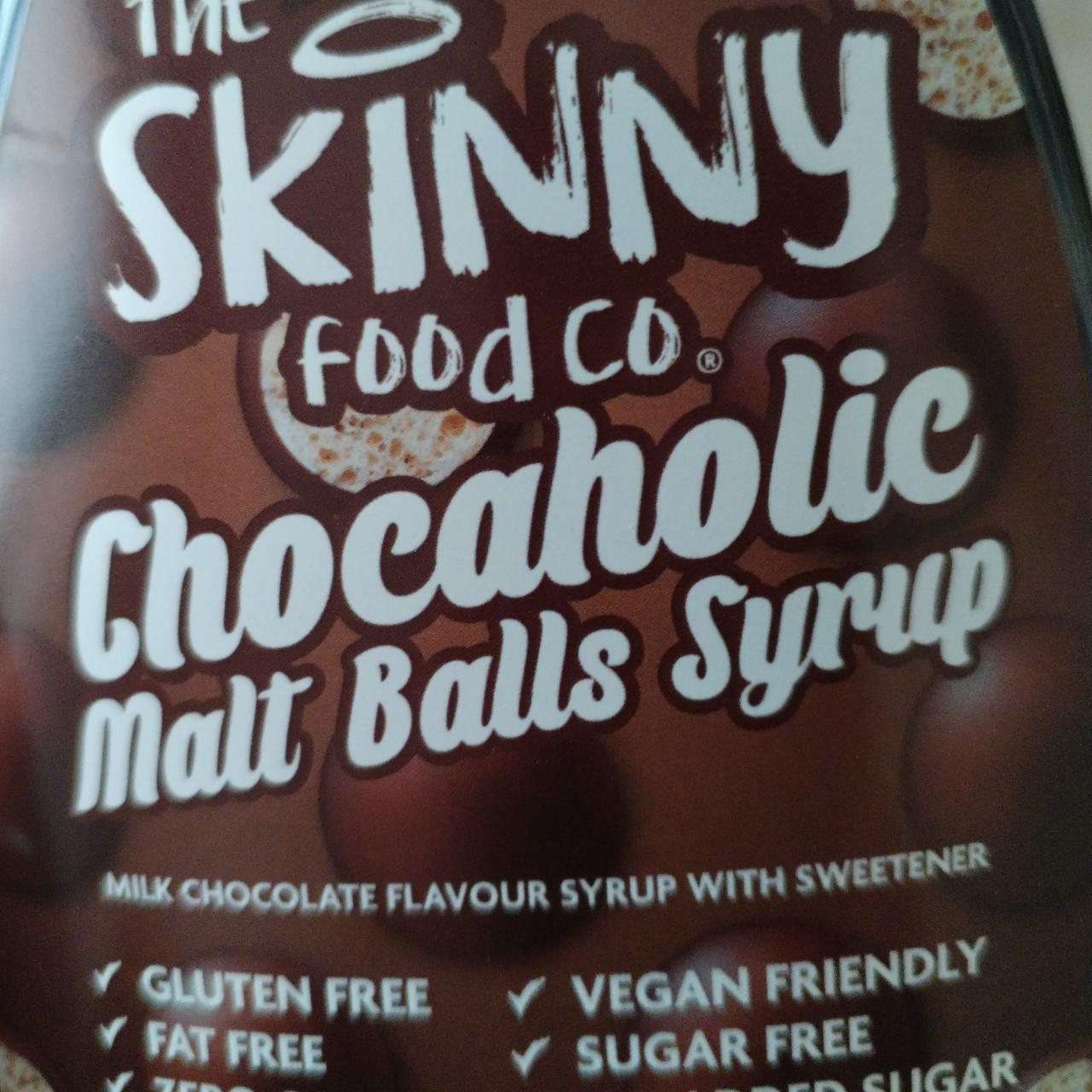 Fotografie - Chocaholic Malt Balls Syrup The Skinny Food
