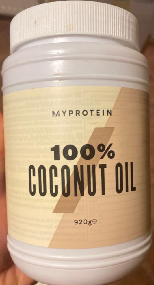 Fotografie - 100% Coconut Oil Myprotein