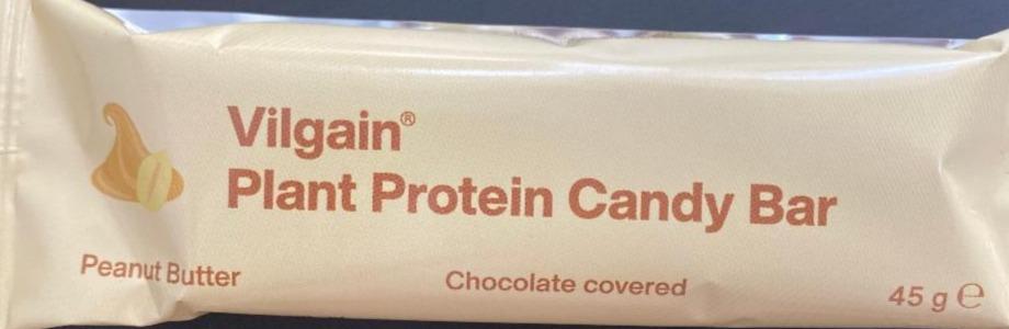 Fotografie - Plant Protein Candy Bar Peanut Butter Vilgain