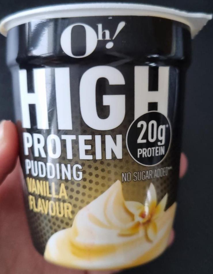 Fotografie - High Protein Vanille Pudding Oh!