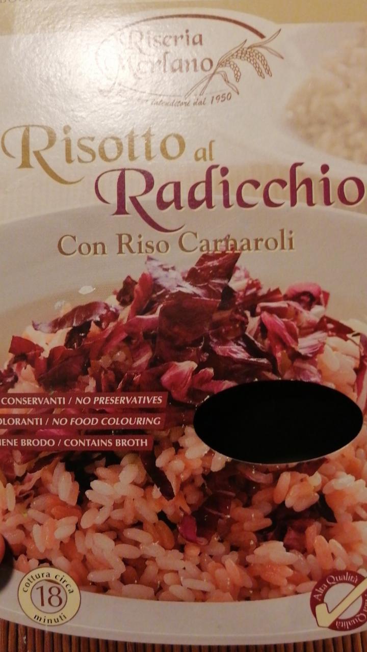 Fotografie - Risotto Radicchio Con Riso Carnaroli Riseria Merlano