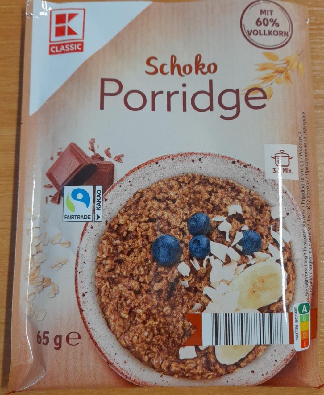 Fotografie - Schoko Porridge K-Classic