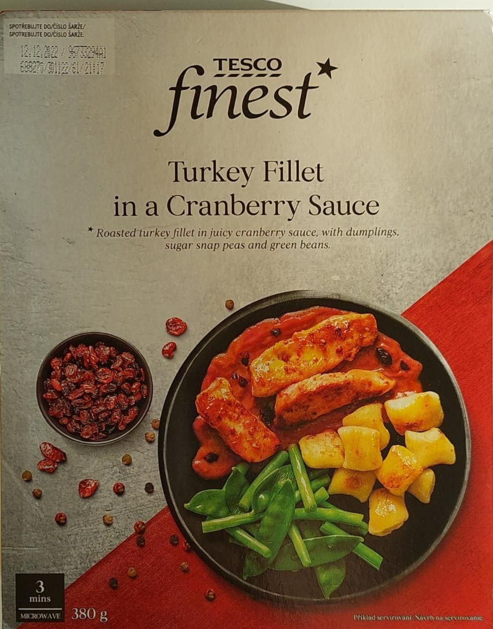 Fotografie - Turkey Fillet in a Cranberry Sauce Tesco finest