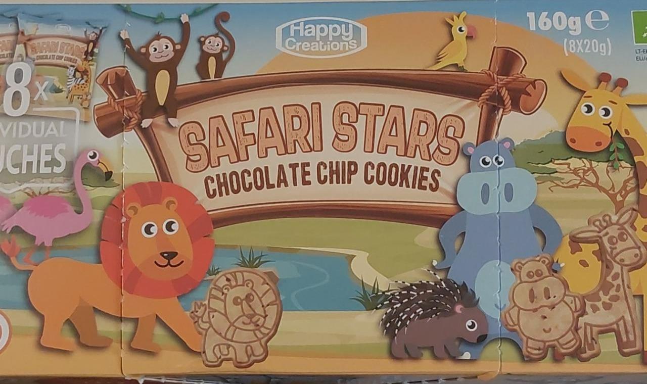 Fotografie - Safari Stars Chocolate Chip Cookies Happy Creations