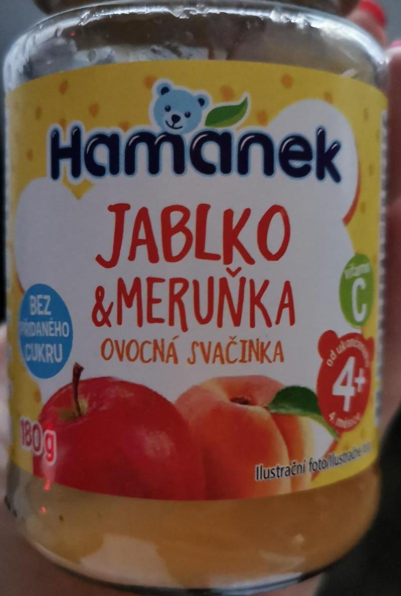 Fotografie - Jablko & Meruňka ovocná svačinka Hamánek