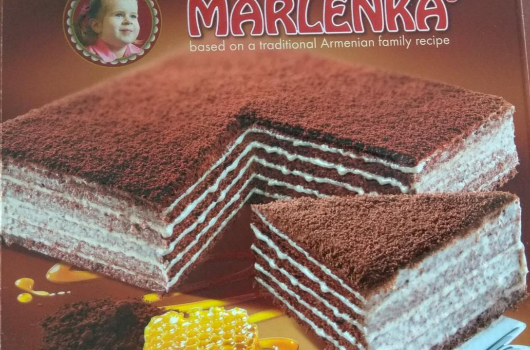 Fotografie - Marlenka medový dort s kakaem