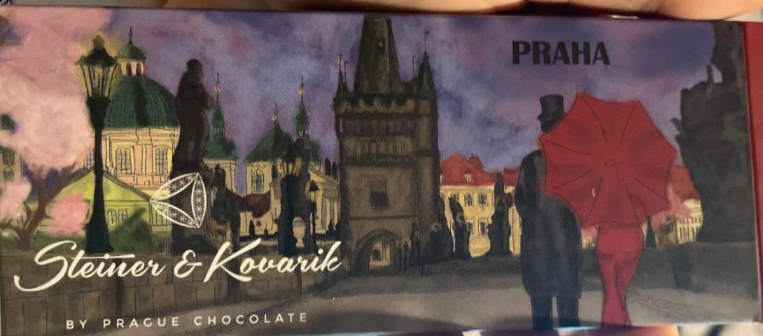 Fotografie - Mléčná čokoláda se sladidlem Praha Steiner & Kovarik