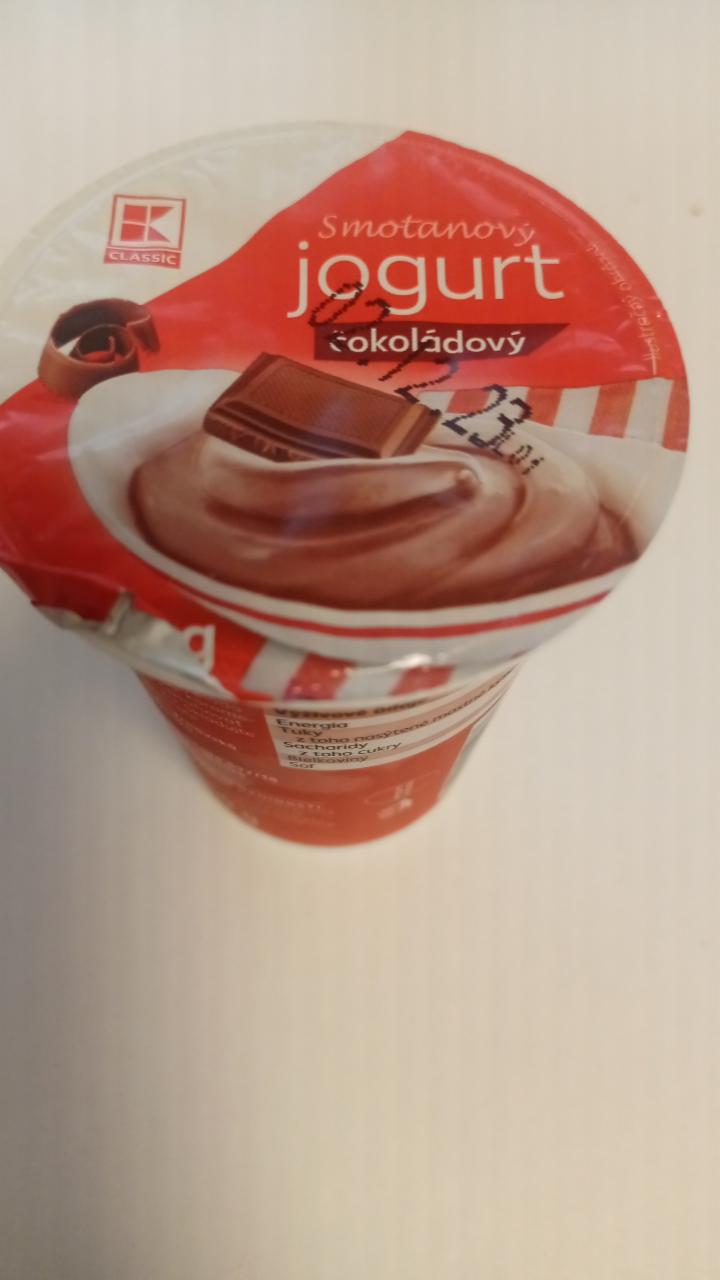 Fotografie - K-Classic Milblu Smetanový jogurt čoko 8.4% tuku