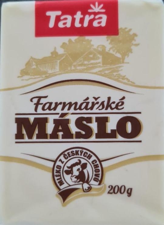 Fotografie - Farmářské máslo Tatra 84% 