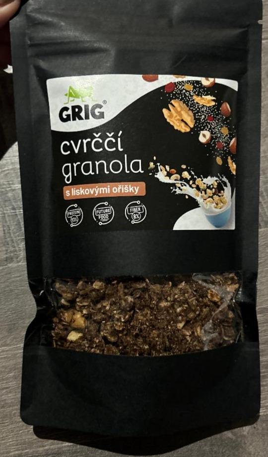 Fotografie - Cvrččí granola s lískovými oříšky Grig