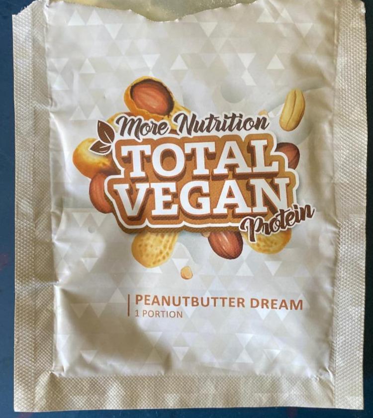 Fotografie - Total Vegan Protein Peanut Butter Dream More Nutrition