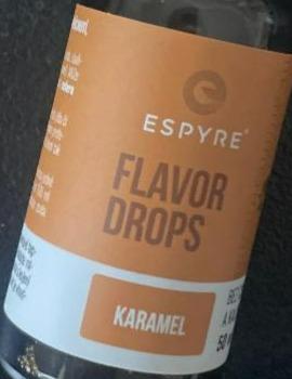 Fotografie - Flavor drops Karamel Espyre