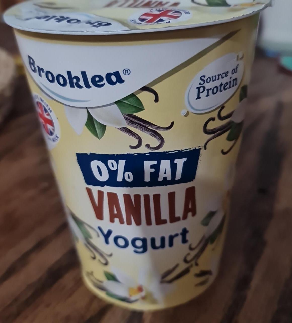 Fotografie - 0% Fat Vanilla Yogurt Brooklea