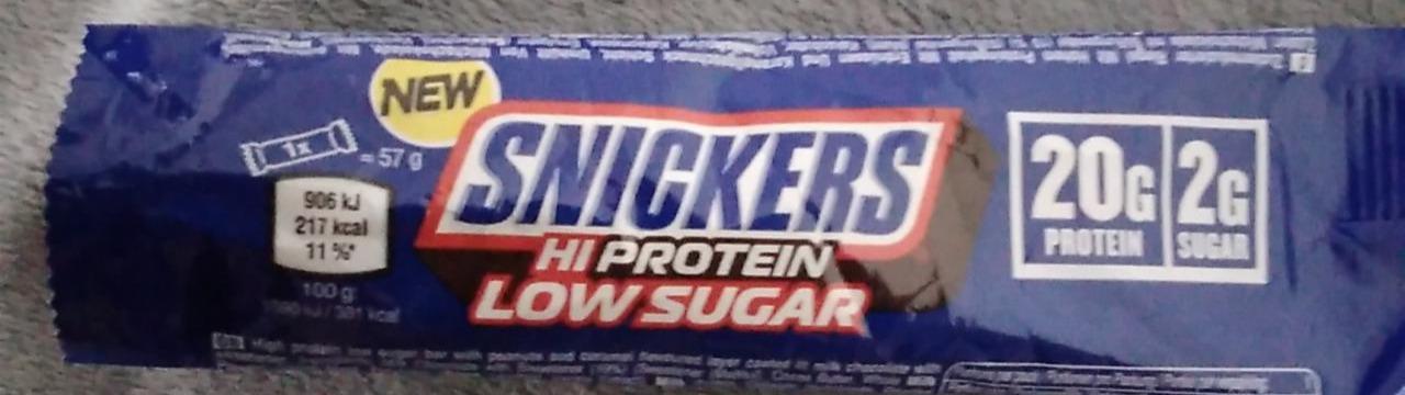 Fotografie - Hi Protein low sugar Snickers