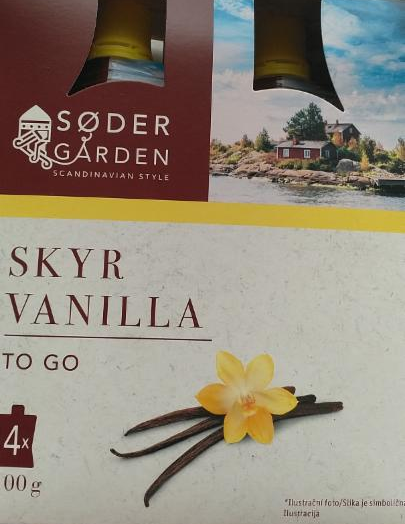 Fotografie - Skyr vanilla to go Soder garden