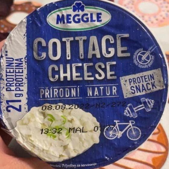 Fotografie - Cottage Cheese přírodní protein snack Meggle