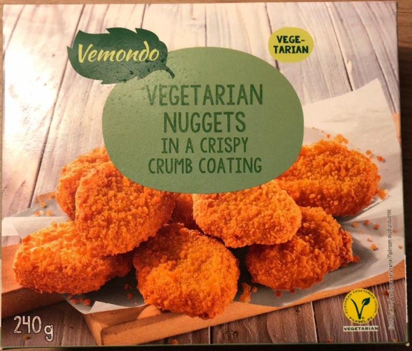 Fotografie - Vemondo Vegetarian Nuggets in a Crispy Crumb Coating Vemondo