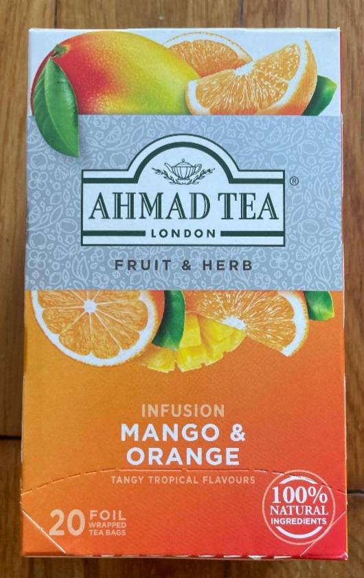 Fotografie - Infusion Mango & Orange Ahmad Tea London