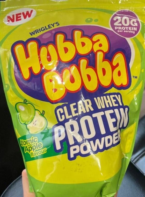 Fotografie - Clear whey protein powder Atomic Apple Hubba Bubba