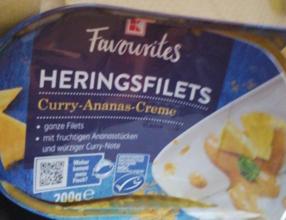 Fotografie - Heringsfilets Curry-Ananas-Creme K-Favourites