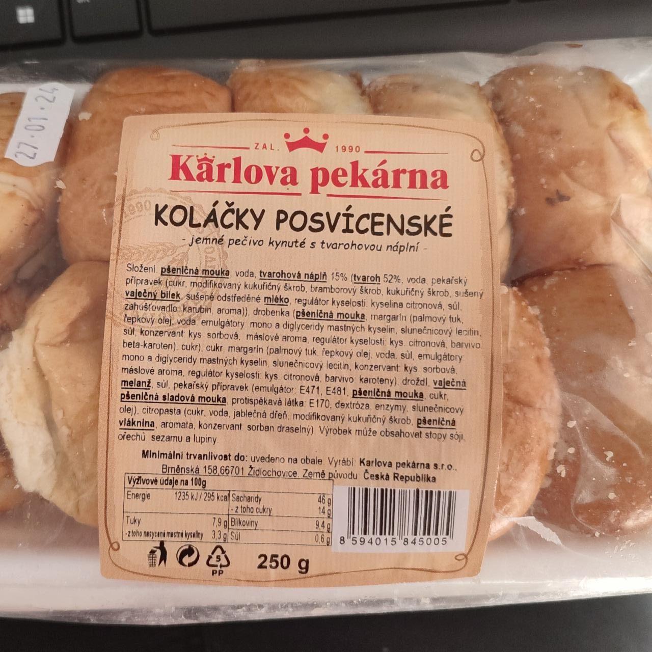 Fotografie - Koláčky posvícenské Karlova pekárna