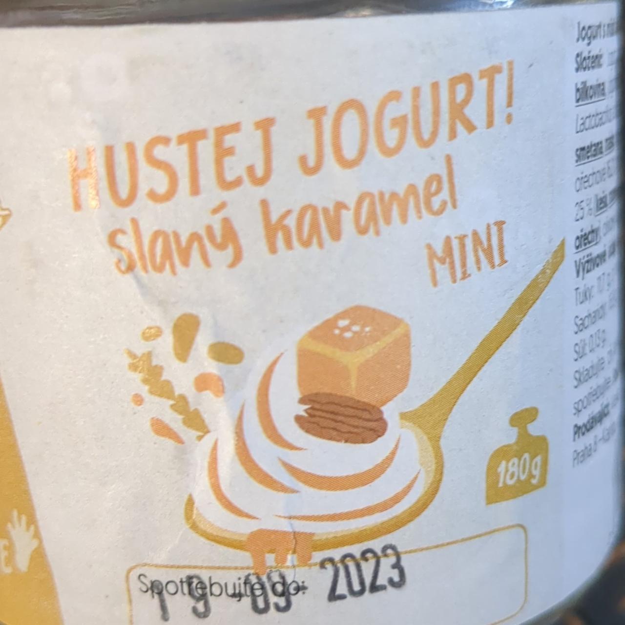 Fotografie - Hustej jogurt! Slaný karamel Rohlik.cz