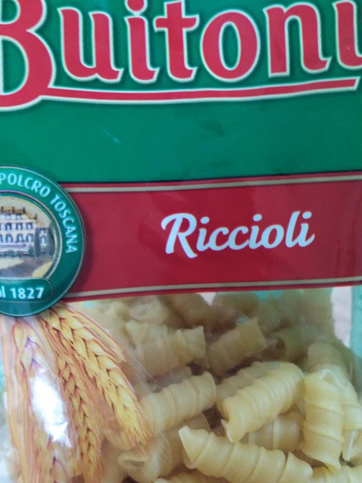 Fotografie - Buitoni Riccioli, semolinové těstoviny syrové