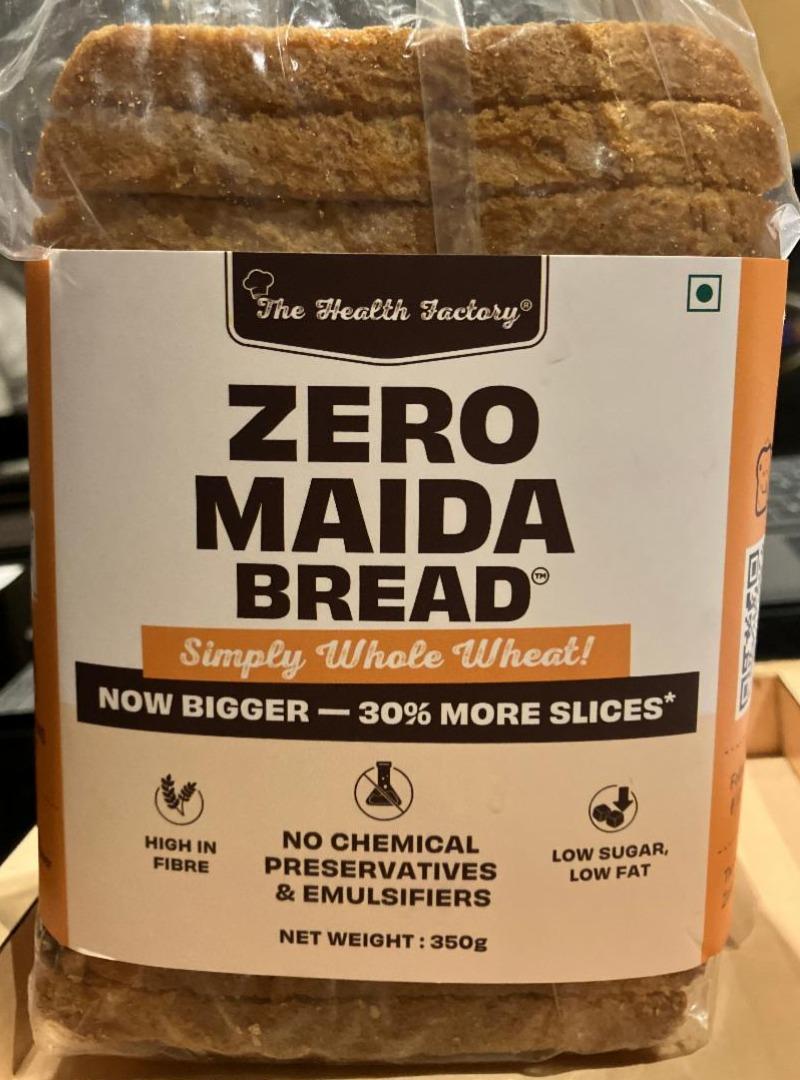 Fotografie - Zero Maida Bread Simply Whole Wheat The Health Factory
