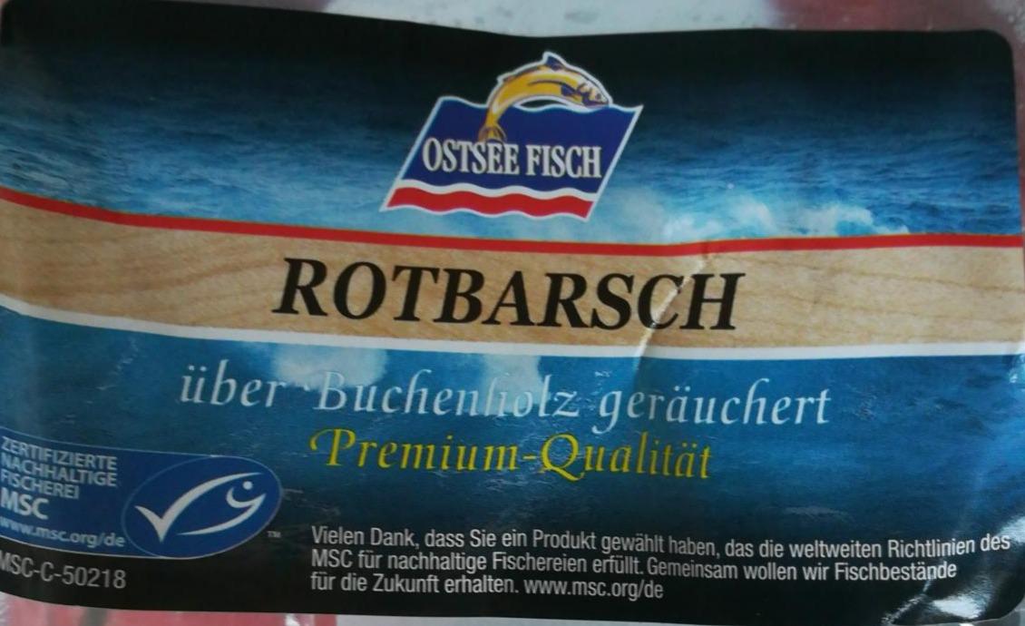 Fotografie - Rotbarsch Ostsee Fisch