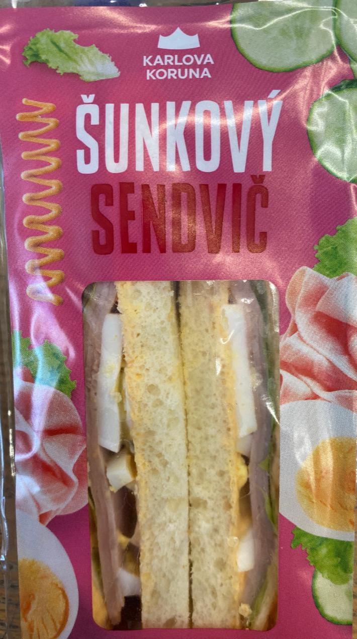 Fotografie - Šunkový sendvič Karlova koruna