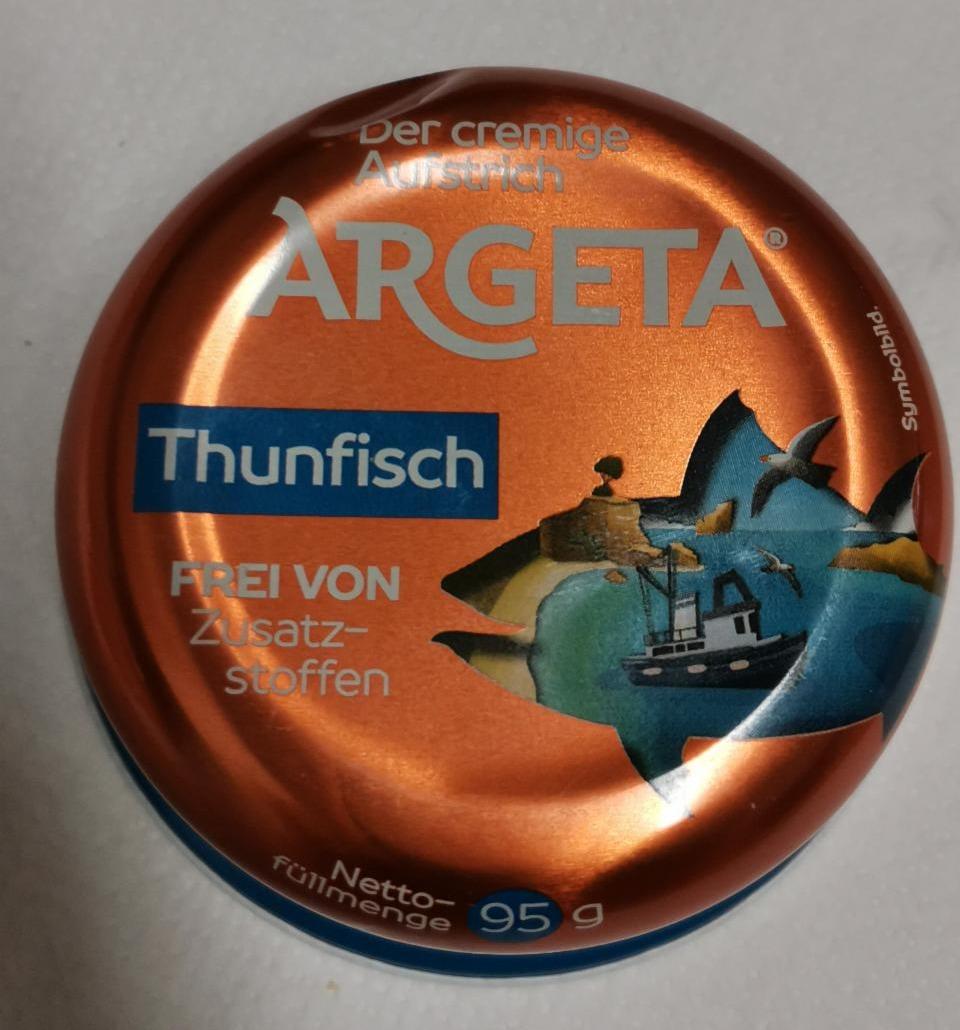 Fotografie - Thunfisch aufstrich Argeta