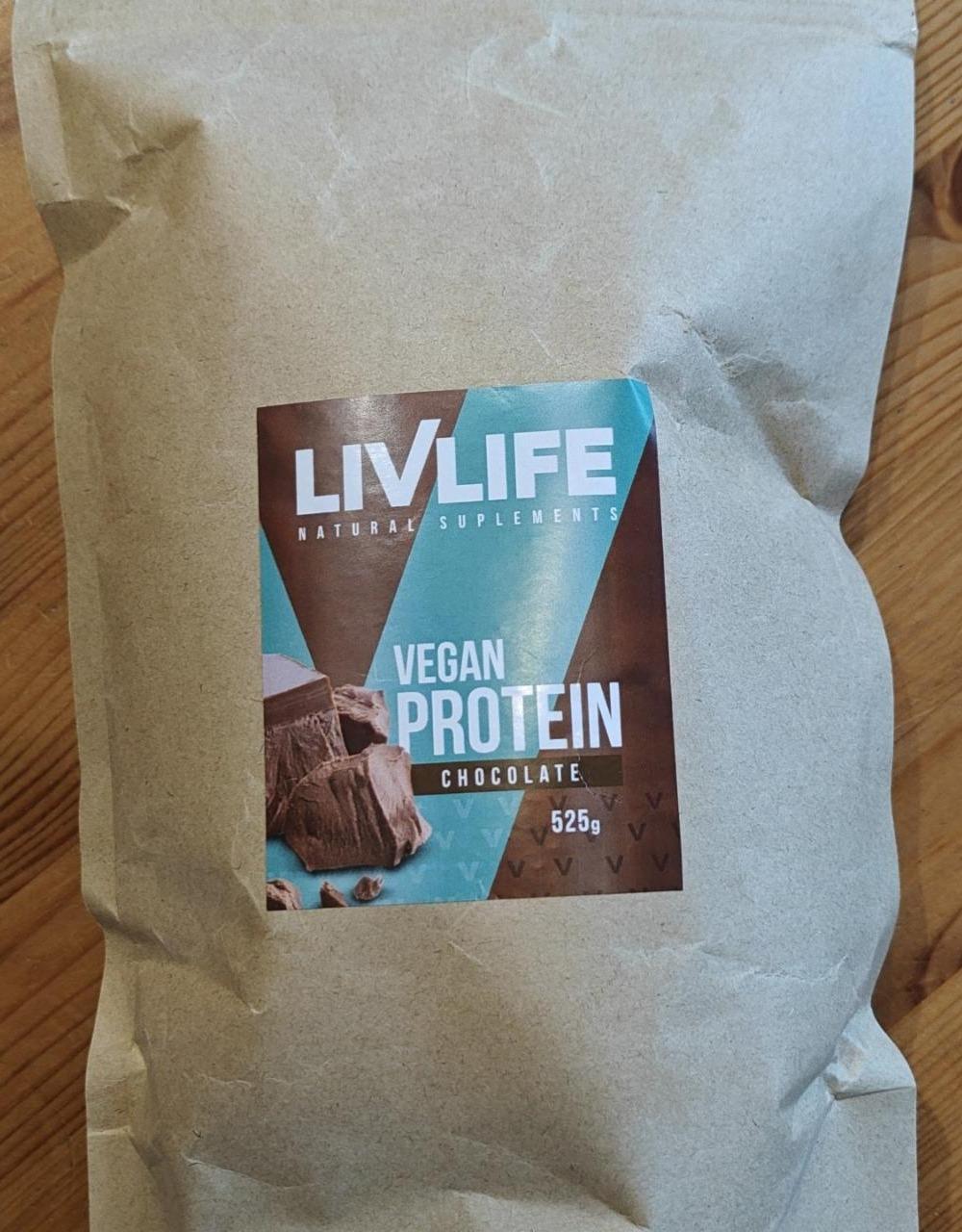 Fotografie - Vegan Protein Chocolate LivLife