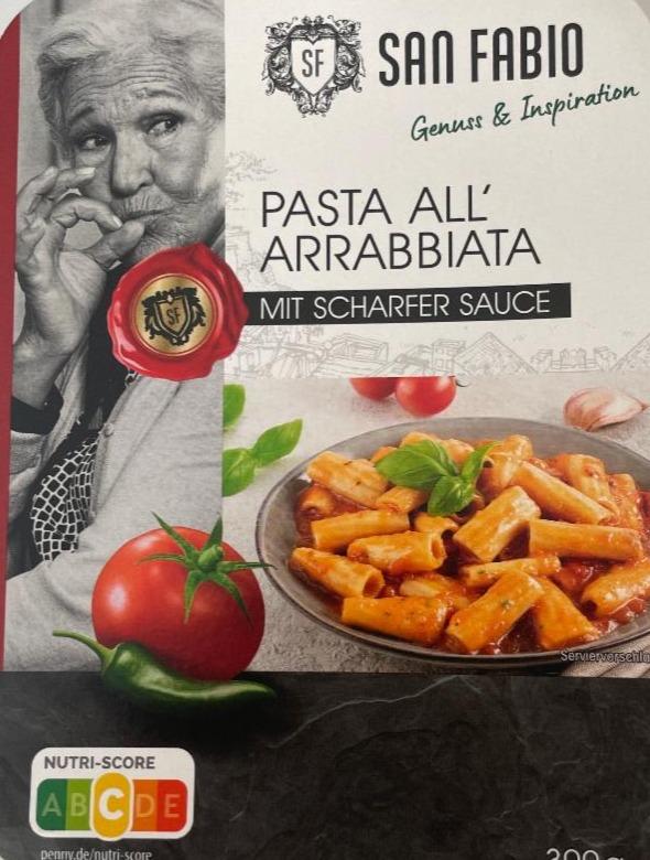 Fotografie - Pasta all arrabbiata mit scharfer sauce San Fabio