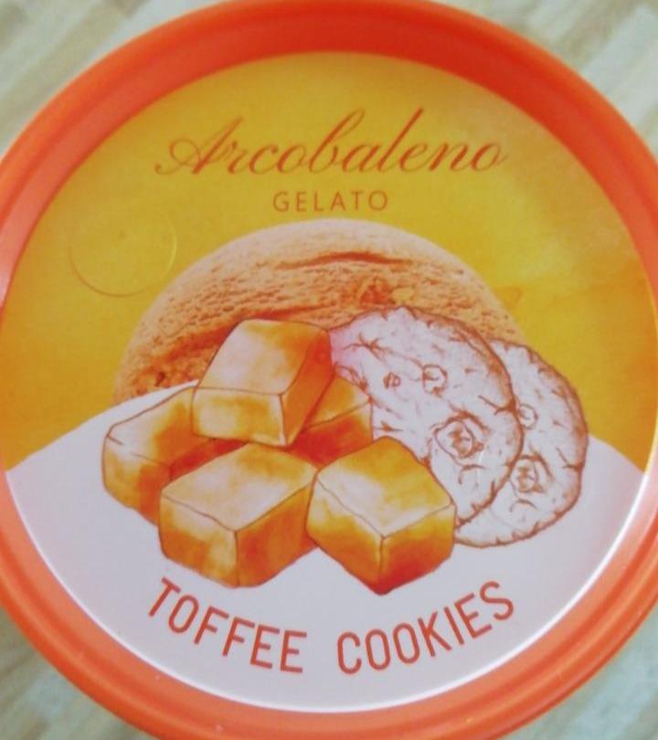 Fotografie - Toffee cookies gelato zmrzlina Arcobaleno