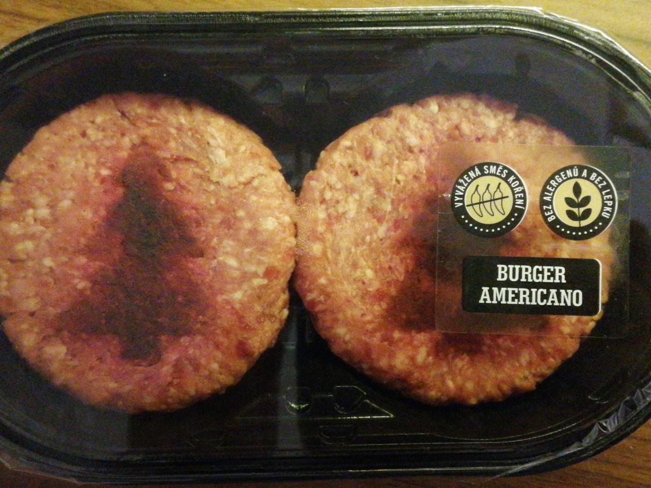 Fotografie - Hovězí burger Americano Vánoční burger