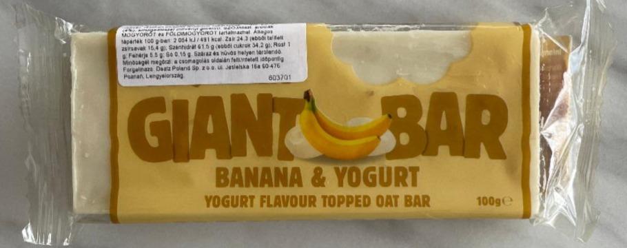 Fotografie - Giant Bar Banana & Yogurt Ma Baker