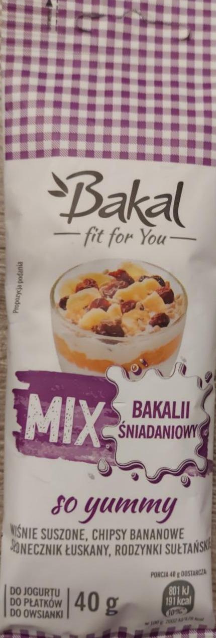 Fotografie - Mix bakalii śniadaniowy so yummy Bakal fit for you