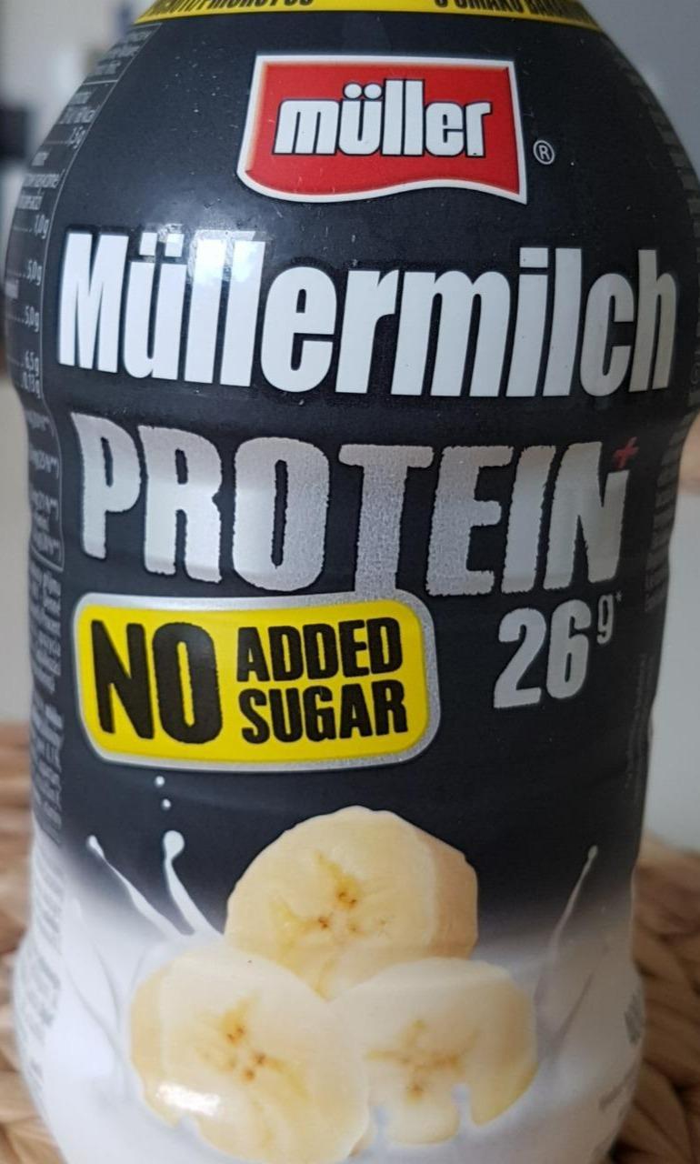 Fotografie - Müllermilch Protein No added sugar Banane Müller