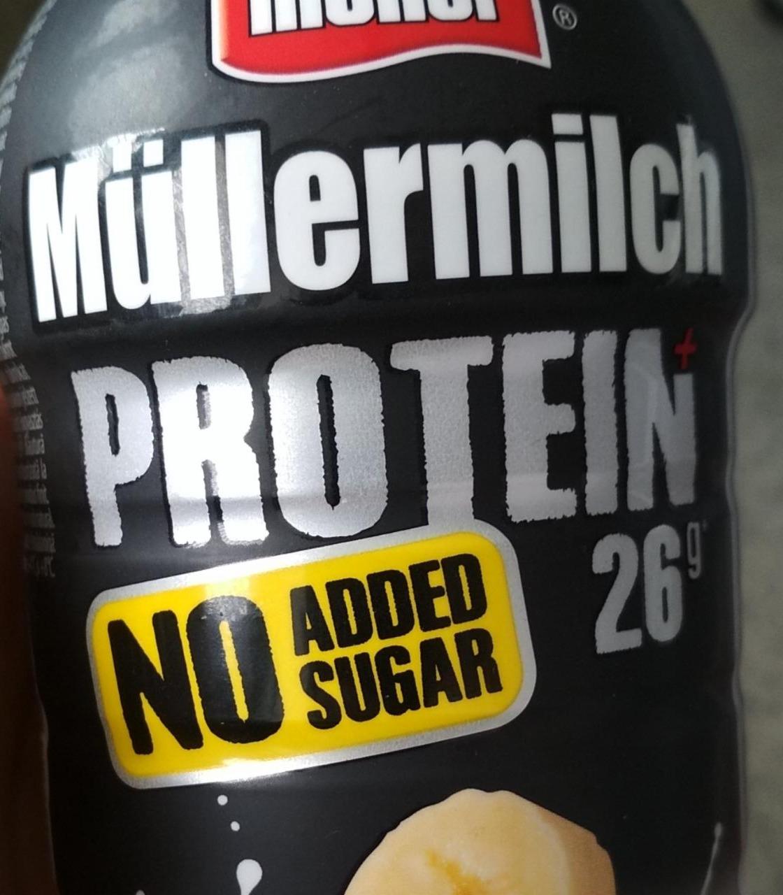Fotografie - Müllermilch Protein No added sugar Banane Müller