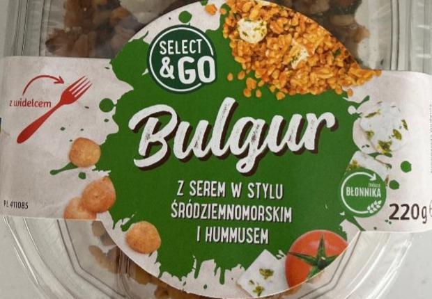 Fotografie - Bulgur z serem w stylu śródziemnomorskim i hummusem Select&Go