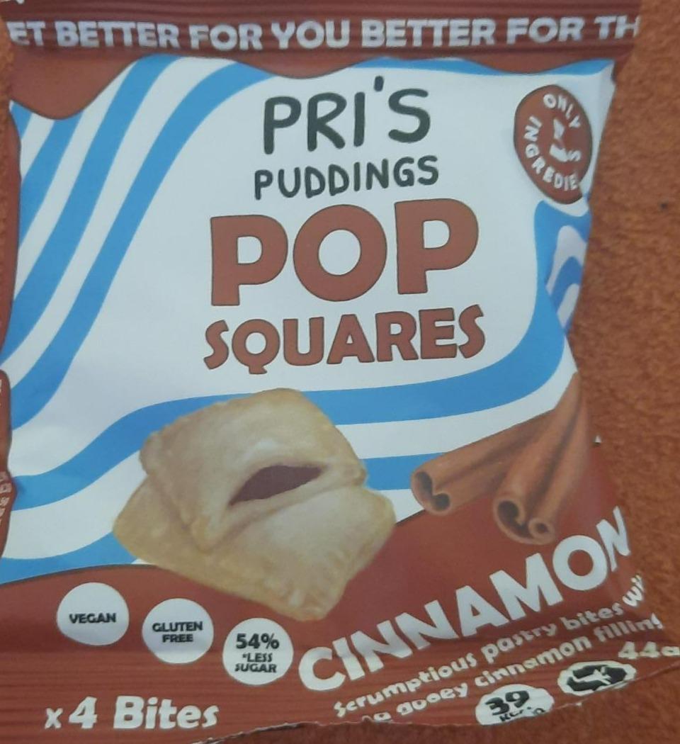 Fotografie - Pop squares cinnamon puddings Pri's