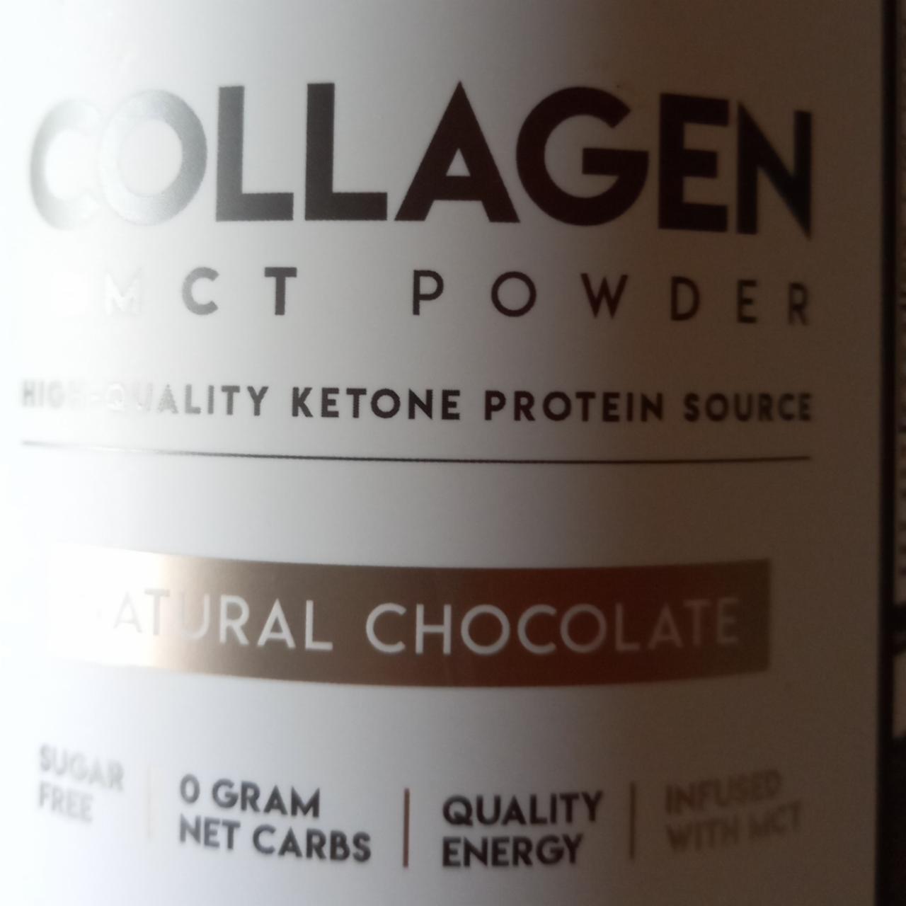 Fotografie - Collagen MCT powder Natural Chocolate BeKeto