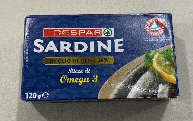 Fotografie - Sardine in olio di oliva DeSpar