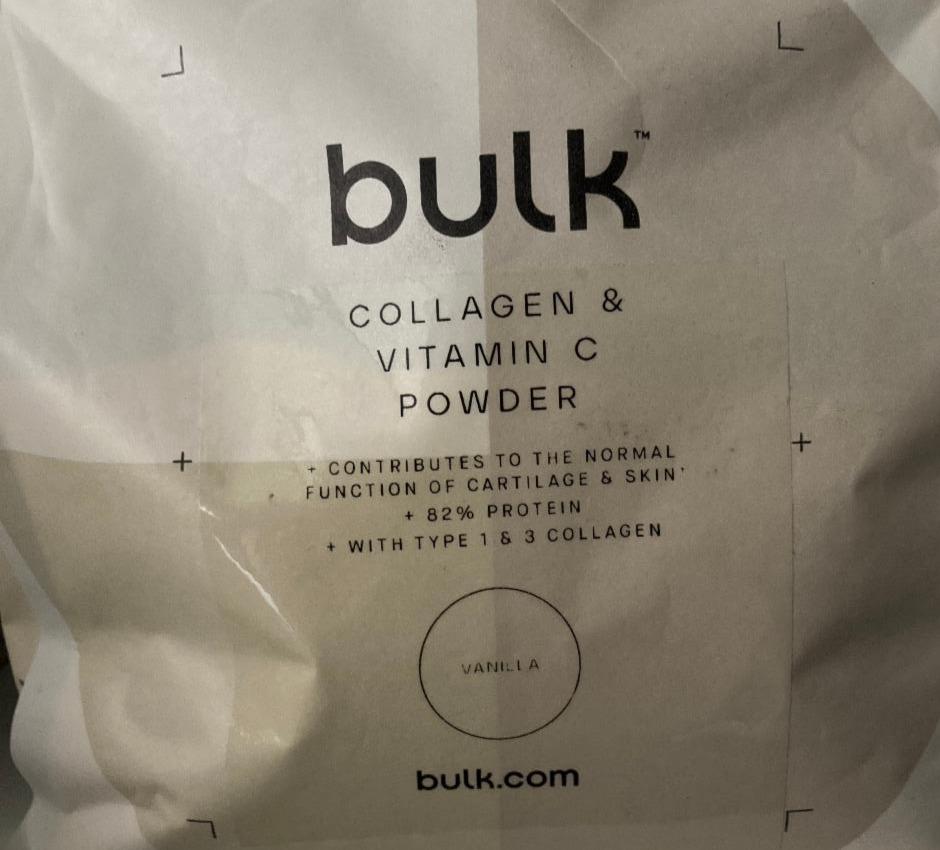 Fotografie - bulk collagen & vitamin c powder